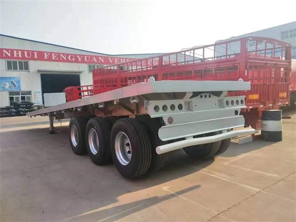 平板式集裝箱半掛車的性能評估方法